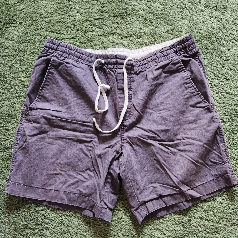 Chap's Men's Casual Gray/blue Shorts